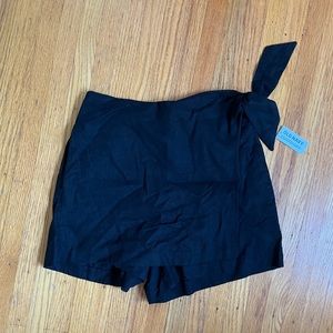 Old Navy Linen Blend Wrap Skort